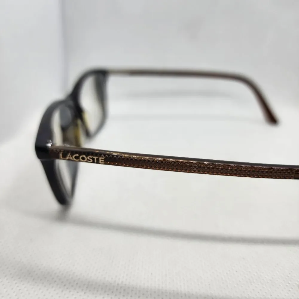 Lacoste Brown Prescription Glasses Frames
